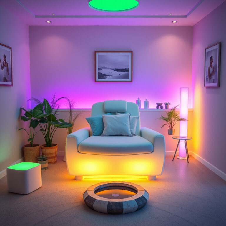 Leia mais sobre o artigo Como Funciona a Cromoterapia: Alívio para Dor e Ansiedade