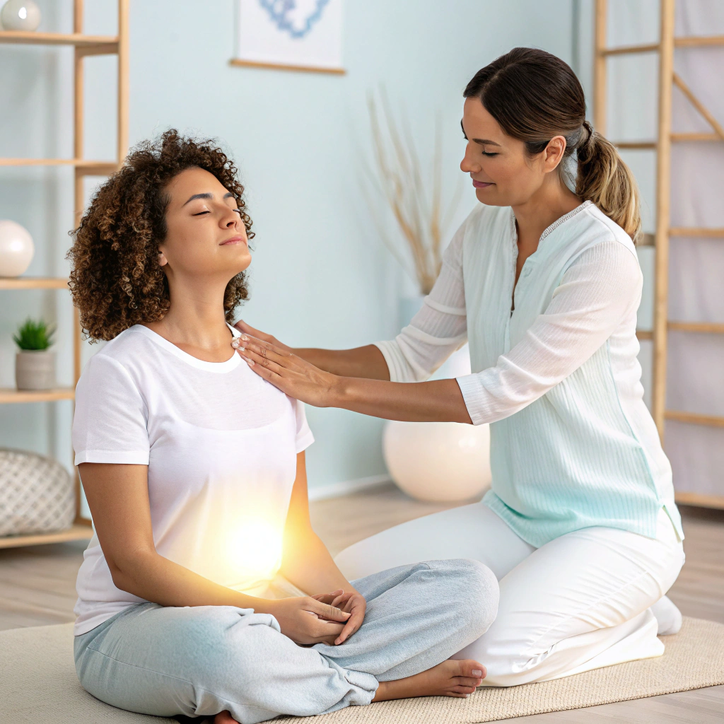 Leia mais sobre o artigo Terapia de Reiki para a Saúde: Alívio para Dor e Ansiedade