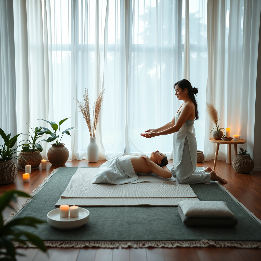 Leia mais sobre o artigo Terapia de Reiki para Ansiedade: Encontre a Paz Interior