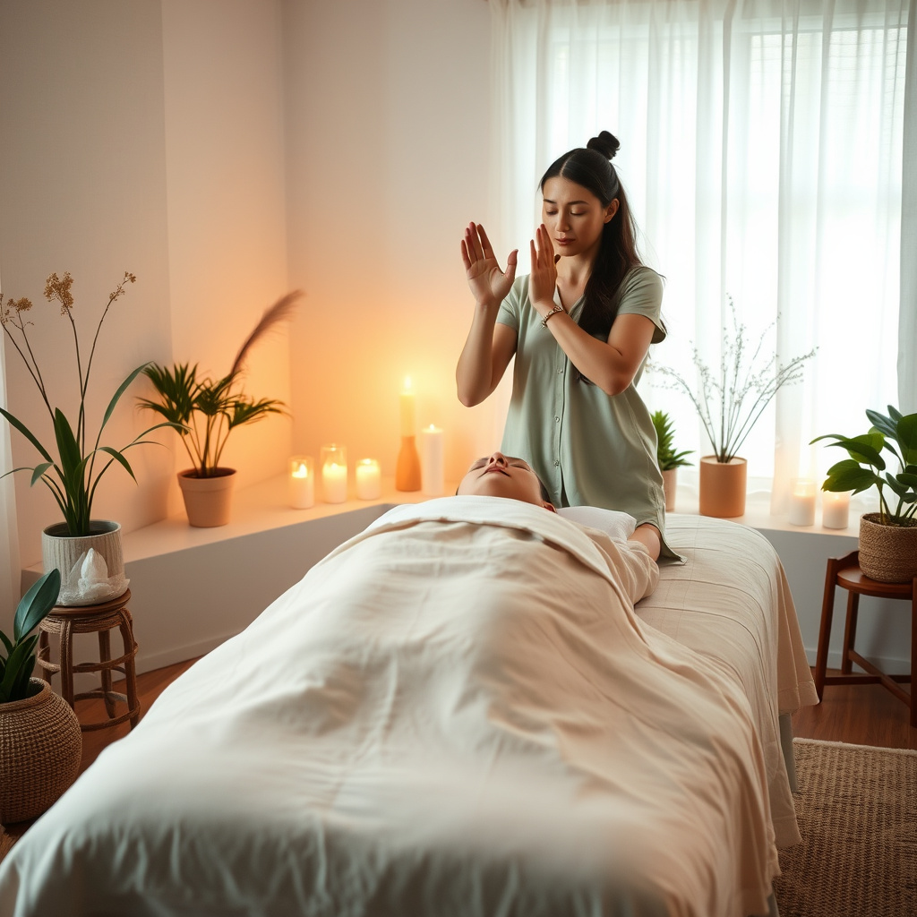 Leia mais sobre o artigo Terapia de Reiki para Ansiedade: Encontre o Seu Equilíbrio